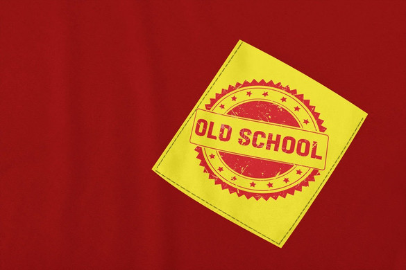 Koszulka z kieszonką OLD SCHOOL