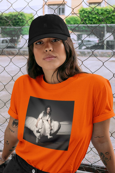 Koszulka z naszywką Billie Eilish 01