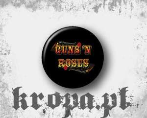 Przypinka GUNS N’ ROSES