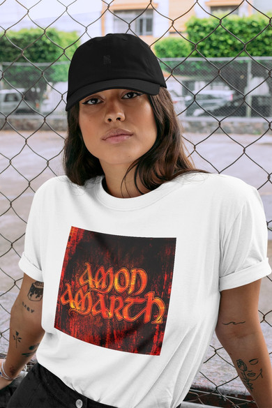 Koszulka z naszywką Amon Amarth logo