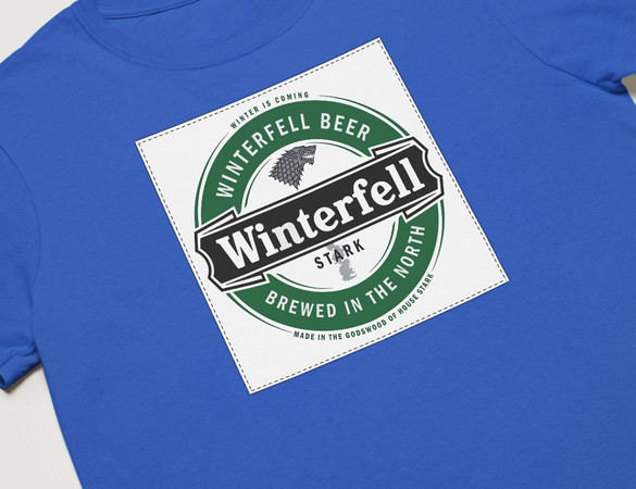 Koszulka z naszywką Game of Thrones Beer