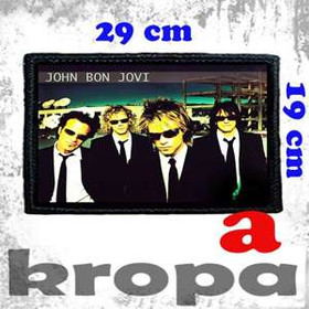 Naszywka duża na ubranie BON JOVI