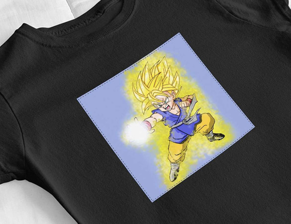 Bluzka damska z naszywką Dragon Ball 01