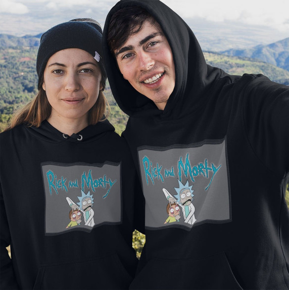 Bluza z naszywką RICK AND MORTY 02