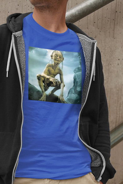 Koszulka z naszywką Gollum (Smeagol)