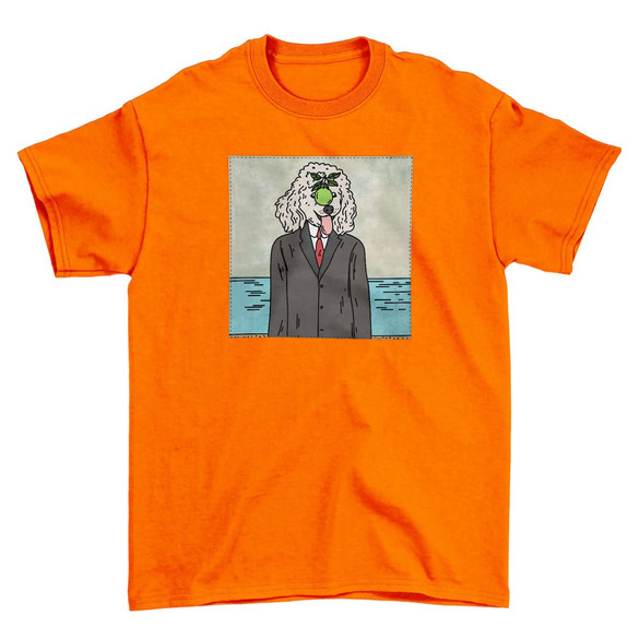 Koszulka z naszywką DOG PARODY: Syn człowieczy