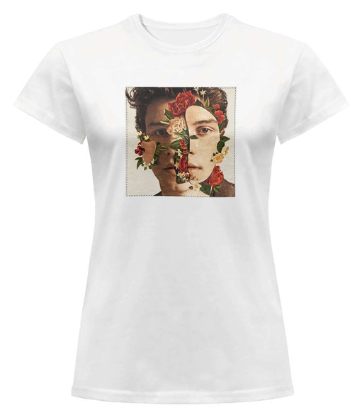 Bluzka damska z naszywką Shawn Mendes light