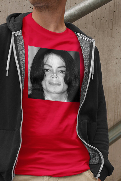 Koszulka z naszywką Michael Jackson 06