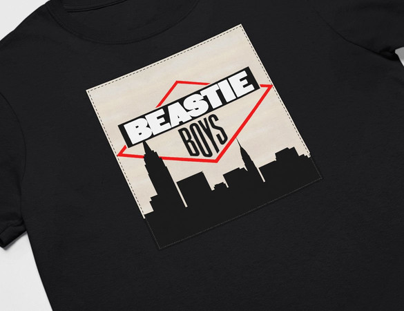 Koszulka z naszywką Beastie Boys 01