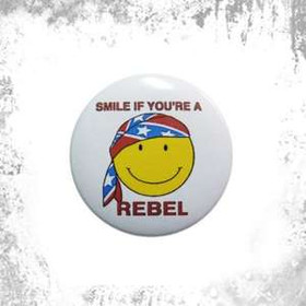 Przypinka SMILE IF YOU'RE A REBEL