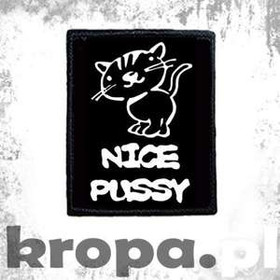 Naszywka NICE PUSSY