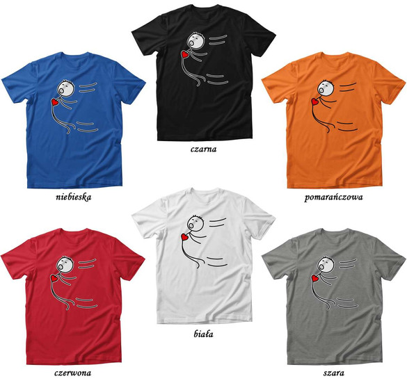 Koszulka na Walentynki Miłosny magnes dla niego