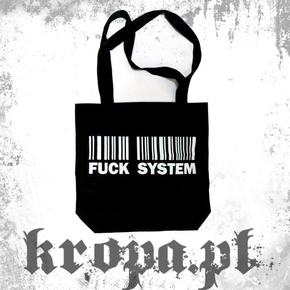 Torba na ramię FUCK SYSTEM