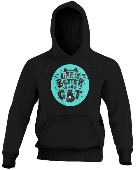 Bluza LIFE IS BETTER WITH A CAT