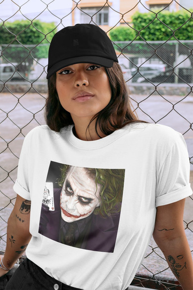 Koszulka z naszywką Joker Heath Ledger