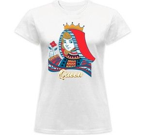 Koszulka na walentynki Queen Dama z kart DLA NIEJ