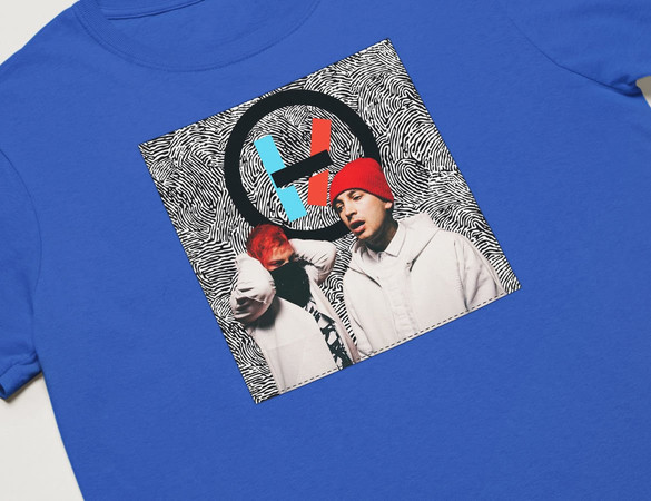 Koszulka z naszywką Twenty One Pilots 07