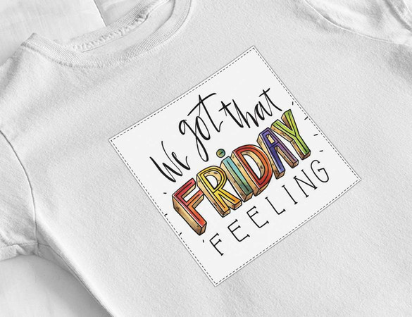Bluzka damska z naszywką It's Friday !!
