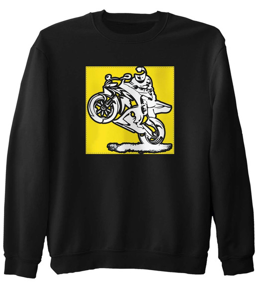 Bluza z naszywką Lubię zapierd..lać 05