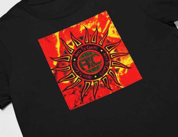 Koszulka z naszywką Alice In Chains logo
