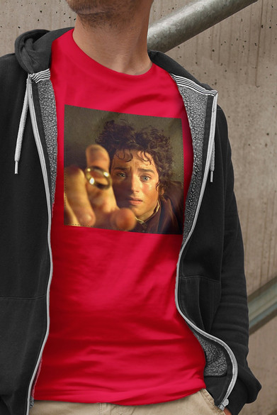 Koszulka z naszywką Frodo Baggins