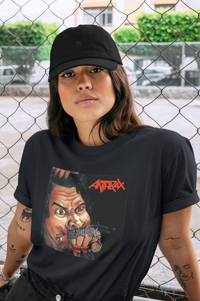 Koszulka z naszywką Anthrax Fistful of..