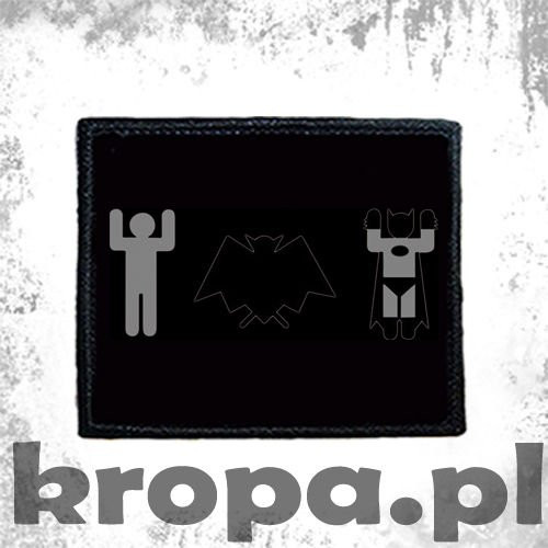 Naszywka MAN + BAT = BATMAN 02