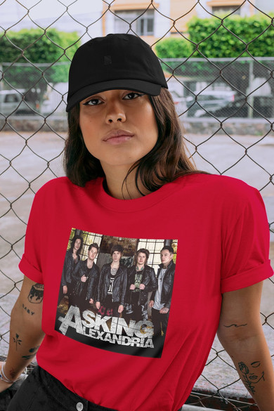 Koszulka z naszywką Asking Alexandria 1