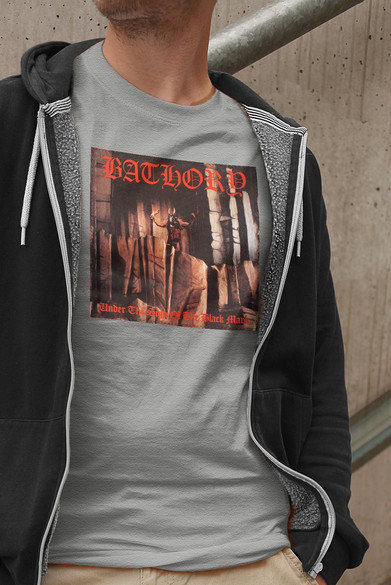 Koszulka z naszywką BATHORY 02