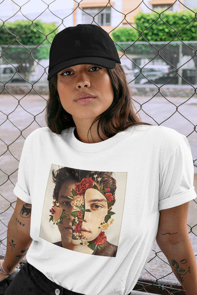 Koszulka z naszywką Shawn Mendes light