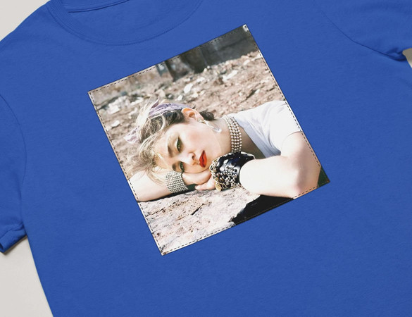 Koszulka z naszywką MADONNA young 01