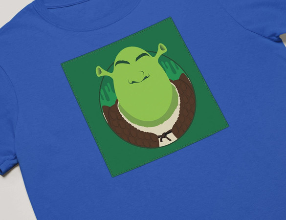 Koszulka z naszywką SHREK
