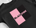 Bluzka damska z naszywką BLACKPINK logo