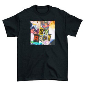 Koszulka z naszywką Asap Rocky collage