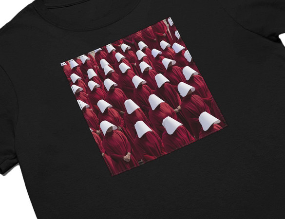 Koszulka z naszywką The Handmaid's Tale 06