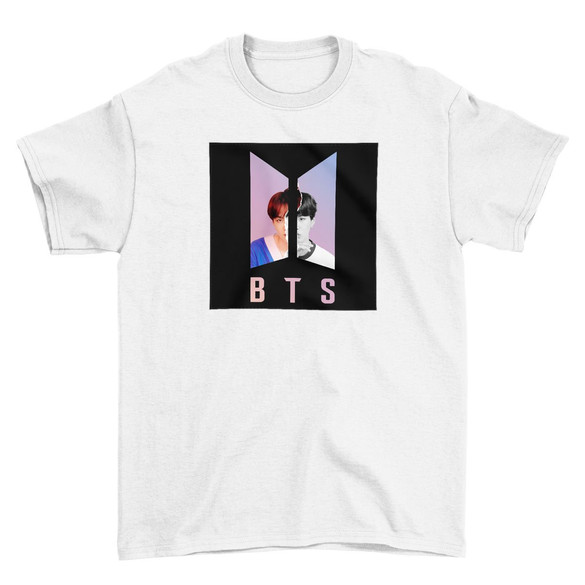 Koszulka z naszywką BTS SUGA