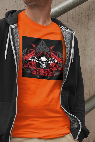 Koszulka z naszywką Avenged Sevenfold 01