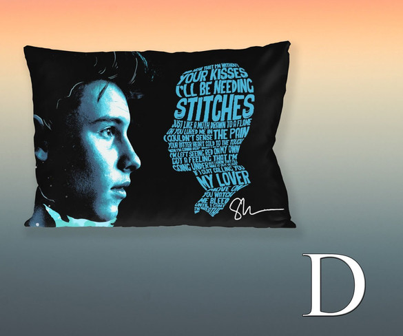 Poduszka SHAWN MENDES 60x40cm WZORY