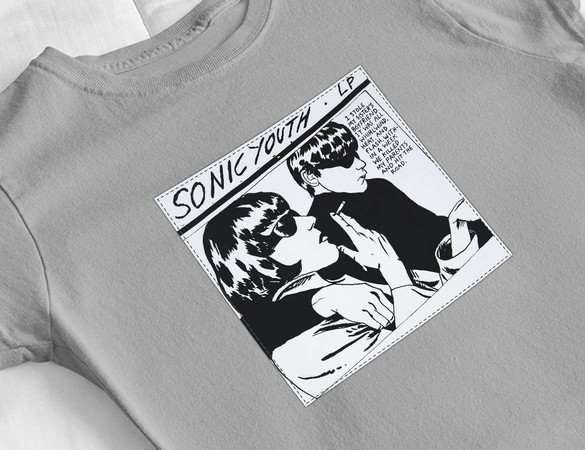 Bluzka damska z naszywką Sonic Youth LP