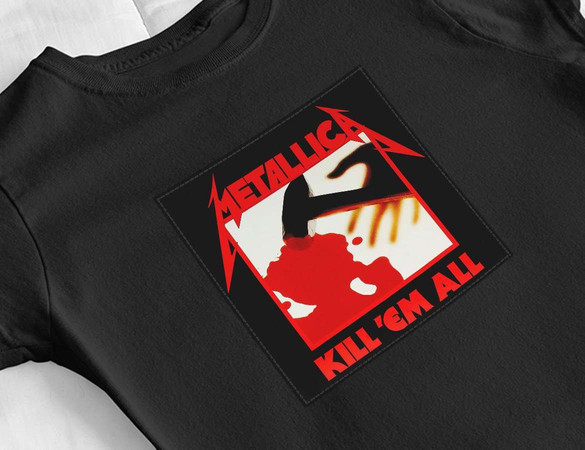 Bluzka damska z naszywką Metallica Kill...