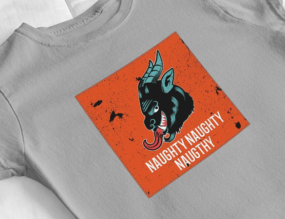 Bluzka damska z naszywką Naughty