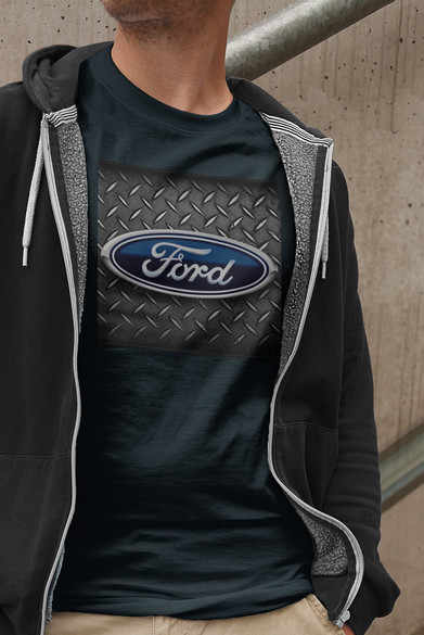 Koszulka z naszywką Ford logo