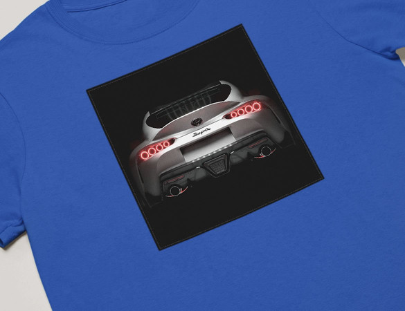 Koszulka z naszywką Toyota back