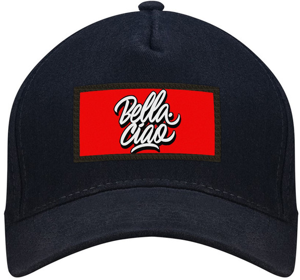 Czapka BELLA CIAO bejsbolówka z naszywką