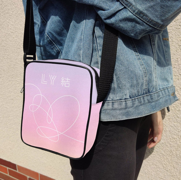 Torba Listonoszka BTS Love Yourself Dodaj napis!
