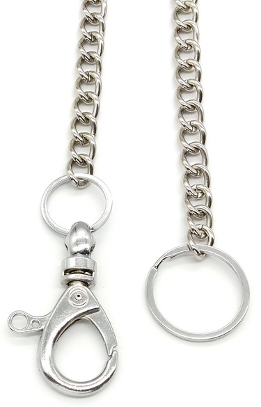 Łańcuch do spodni Ładny MODNY Srebrny 04