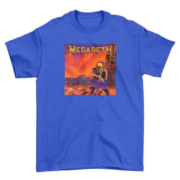 Koszulka z naszywką Megadeth Peace sells