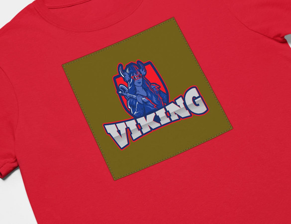 Koszulka z naszywką  VIKING