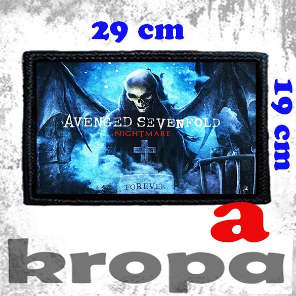 Naszywka duża na ubranie AVENGED SEVENFOLD