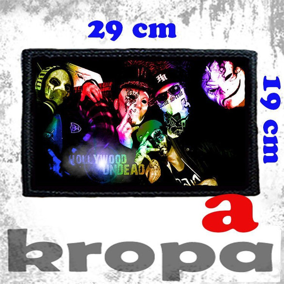 Naszywka duża na ubranie HOLLYWOOD UNDEAD